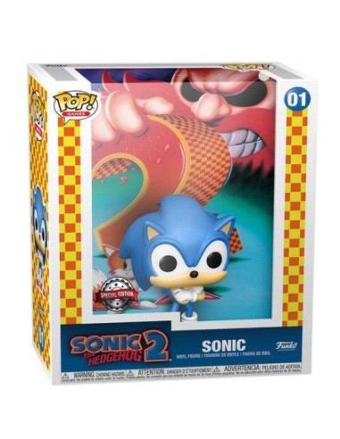 Funko Pop Hedgehog 2 Cover Sticker Edition