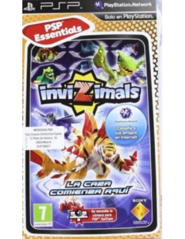 Invizimals Essentials - PSP