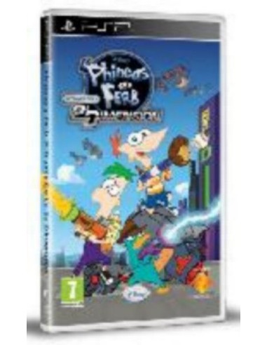 Phineas Ferb A traves de la Segunda Dimensión -PSP