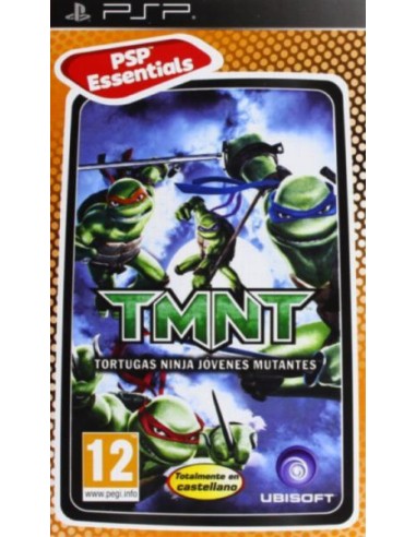 TMNT Tortugas Ninja Jóvenes Mutantes Essential PSP