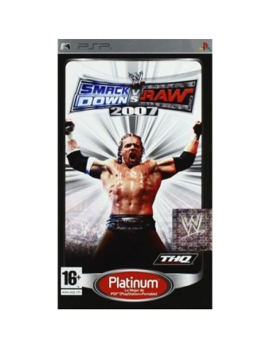 WWE Smackdown! Vs Raw 2007 Platinum - PSP