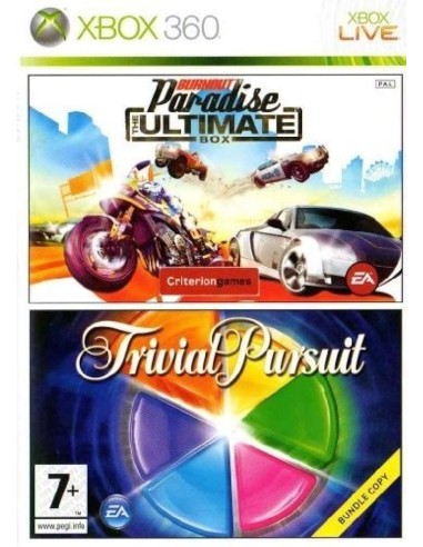 Trivial Pursuit + Burnout Paradise - Xbox 360