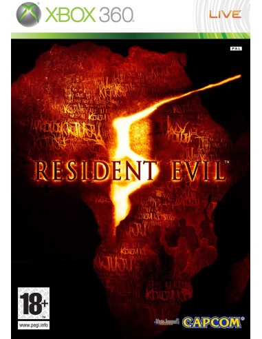 Resident Evil 5 - Carátula Fotocopia - Xbox 360