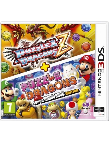 Puzzle & Dragons Z + Puzzle & Dragons: Super Mario Bros Edition - Nintendo 3DS