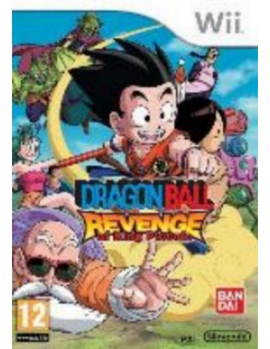 Dragon Ball Revenge King Piccolo Manual Dañado Wii