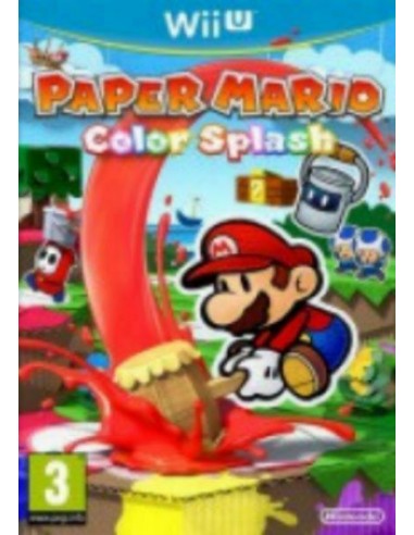 Paper Mario Color Splash - Wii U