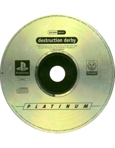 Destruction Derby 2 - Disco suelto - PS1