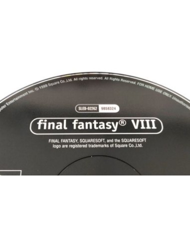 Final Fantasy VIII - Disco DEMO - PS1