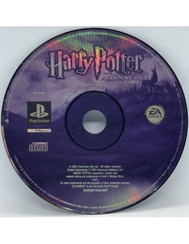 Harry Potter Piedra Filosofal - Disco suelto - PS1