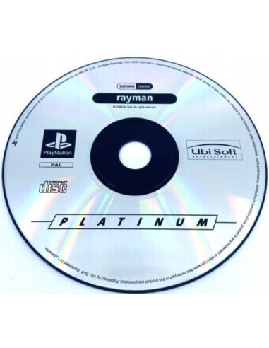 Rayman - Platinum Disco suelto - PS1