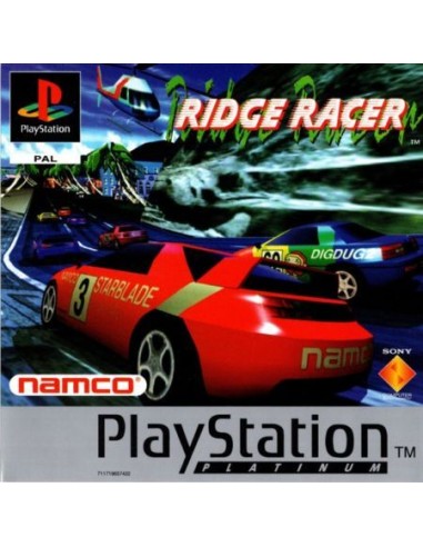 Ridge Racer - Platinum Completo - PS1