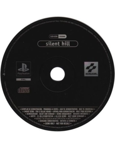 Silent Hill - Disco DEMO - PS1