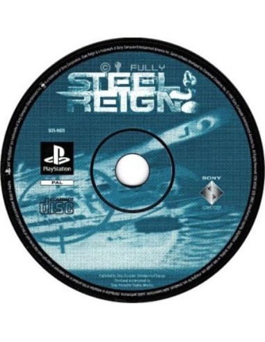 Steel Reign - Disco suelto - PS1
