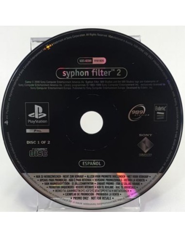 Syphon Filter 2 - Disco Promo 1/2 - PS1
