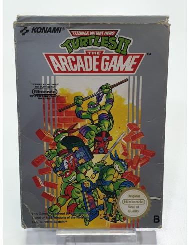 Teenage Mutant Hero Turtles II: The Arcade Game - Nintendo NES