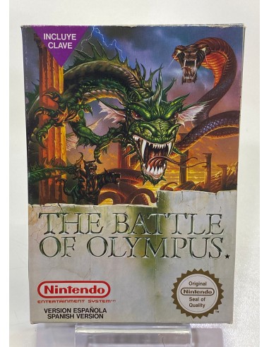 The Battle of Olympus - Completo - Nintendo NES