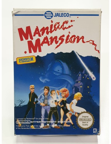 Maniac Mansion - Completo - Nintendo NES