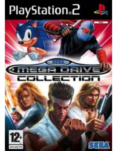 Sega Mega Drive Collection - Completo - PS2