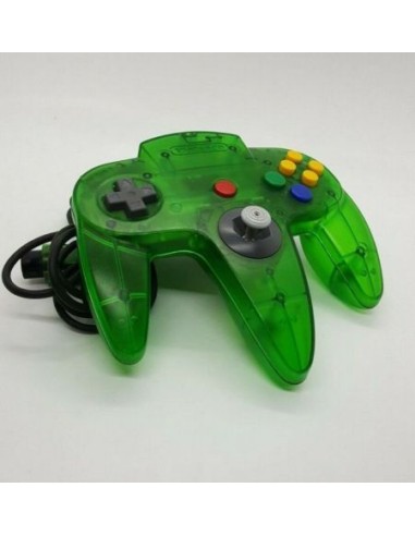 Mando Compatible Nintendo 64 - Verde Transparente