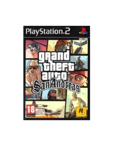 Grand Theft Auto San Andreas - PS2