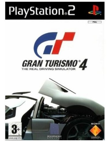 Gran Turismo 4 - Completo - Caja Blanca - PS2