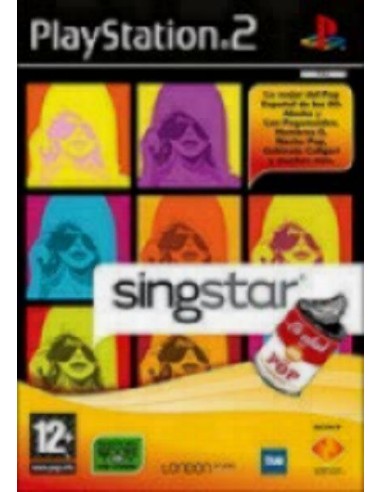 Singstar Edad de Oro del Pop Español - PS2