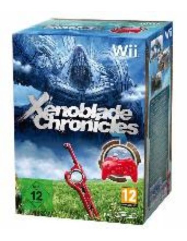 Xenoblade Chronicles + Mando Clásico Rojo - Wii