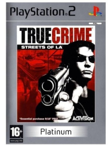 True Crime Streets of L.A Platinum - PS2