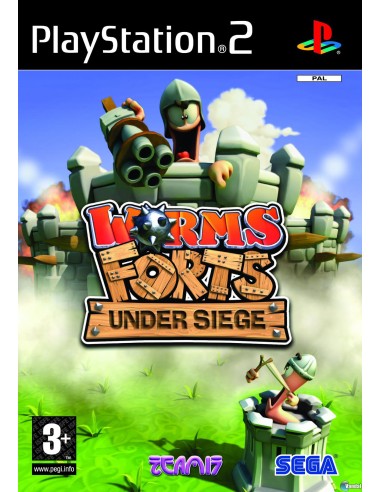 Worms forts (Under siege) - PS2