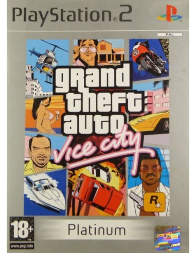 Grand Theft Auto Vice City Platinum - PS2