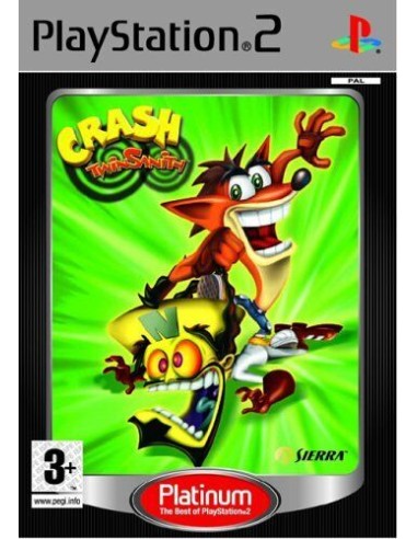 Crash Bandicoot TwinSanity Platinum - PS2 PAL UK