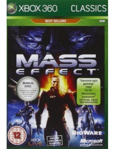 Mass Effect PAL UK - Xbox 360 Best Seller