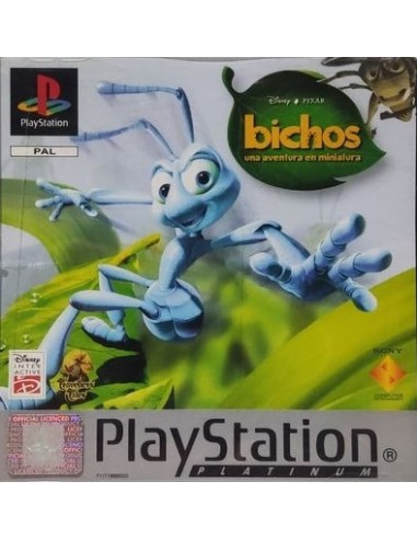 Disney Bichos - Platinum - Completo - PS1