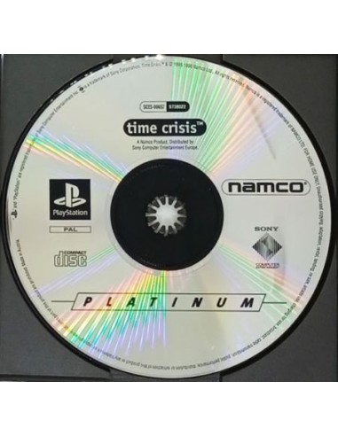 Time Crisis - Platinum - Disco Suelto - PS1 PSX