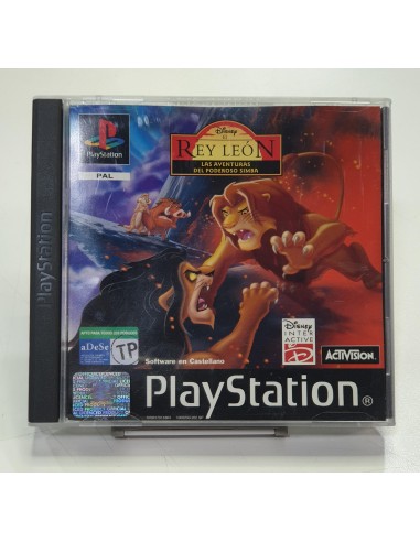 El Rey Leon: Las aventuras del poderoso Simba - Disney - Completo - PS1 PSX