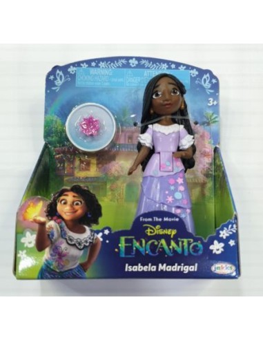 Figura Encanto - Isabela Madrigal - 8cm - Disney