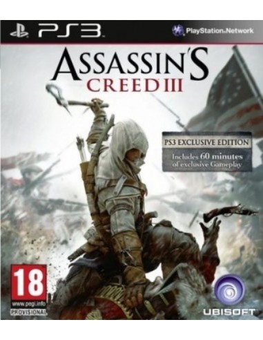 Assassins Creed 3 Edicion Exclusiva - PS3