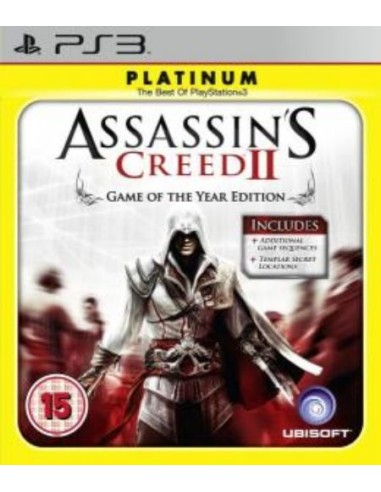 Assassins Creed II Platinum PAL UK - PS3