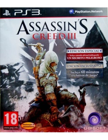 Assassins Creed III Edición Exclusiva - PS3