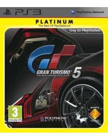 Gran Turismo 5 Platinum - PS3