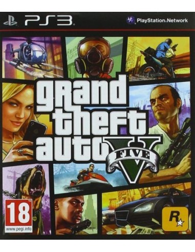 Grand Theft Auto V (GTA 5) PAL UK - PS3