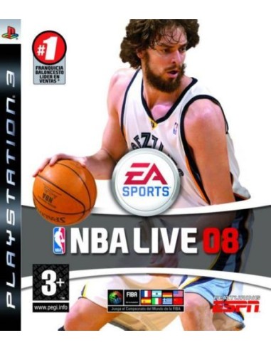 NBA Live 08 - PS3