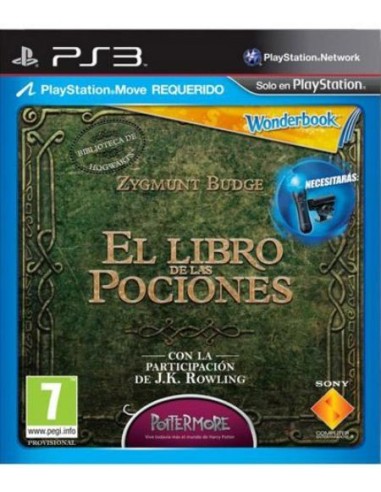 Wonderbook El Libro de las Pociones - PS3