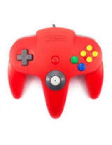 Mando Oficial Nintendo 64 rojo