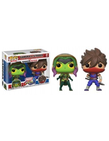 Funko Pop Marvel vs Capcom - Gamora Vs Stridder