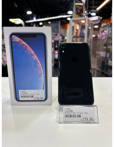 iPhone XR 64Gb - Salud Batería 87% - Negro