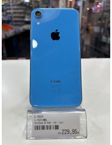 Iphone XR 64GB - Salud Batería 89% - Azul