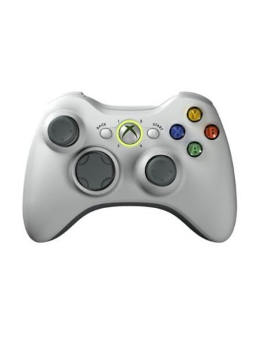 Mando Microsoft Inalambrico Xbox 360 Blanco