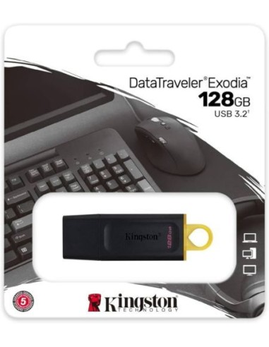 Pendrive 128gb Kingston Datatraveler 3.2 USB