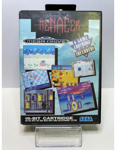 Menacer 6 game cartridge SEGA Mega drive